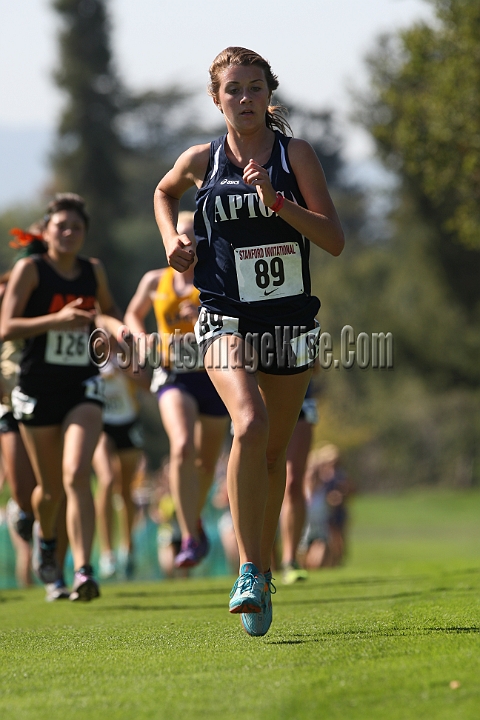 12SIHSD3-296.JPG - 2012 Stanford Cross Country Invitational, September 24, Stanford Golf Course, Stanford, California.